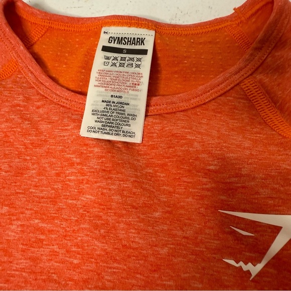 Gymshark Vital Seamless Long Sleeve Crop Top- women’s small - Picture 3 of 4